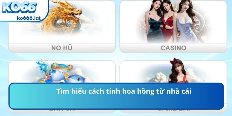 Tìm hiểu cách tính hoa hồng từ nhà cái